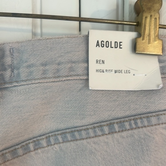 NWT Agolde REN Jeans size 30 in Tare - Picture 10 of 11